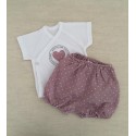 Conjunto con polaina Cuore