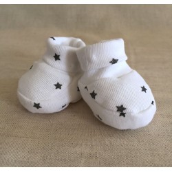 Patucos recién nacido Estrellas