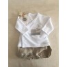 Set of cross-shirt and short Mediterraneo