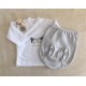 Set of cross-shirt and nappy cover M