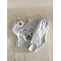 Set of cross-shirt and nappy cover M