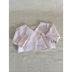 Chaqueta de lino niña, reversible