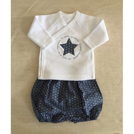 Conjunto cruzado con short Star